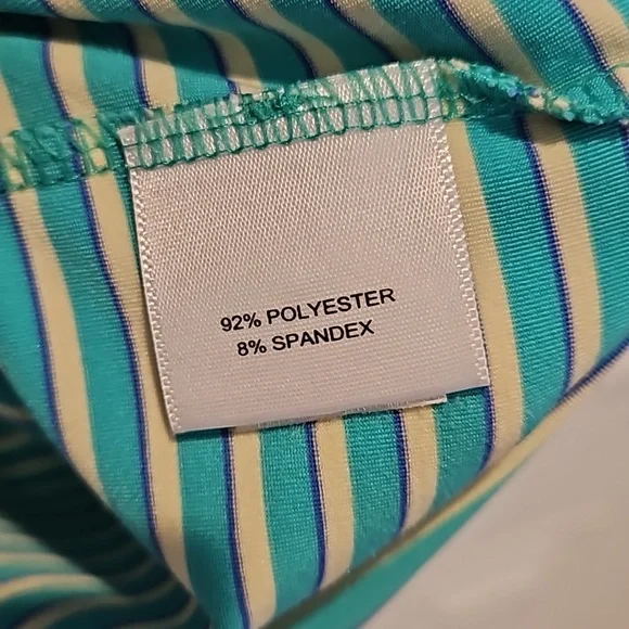 Peter Millar Summer Comfort mens striped polo, size XL - Picture 5 of 8